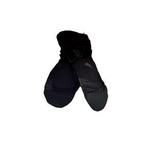 Hot Fingers Ladies Winter Mittens Microlar Waterproof Black Wells Lamont